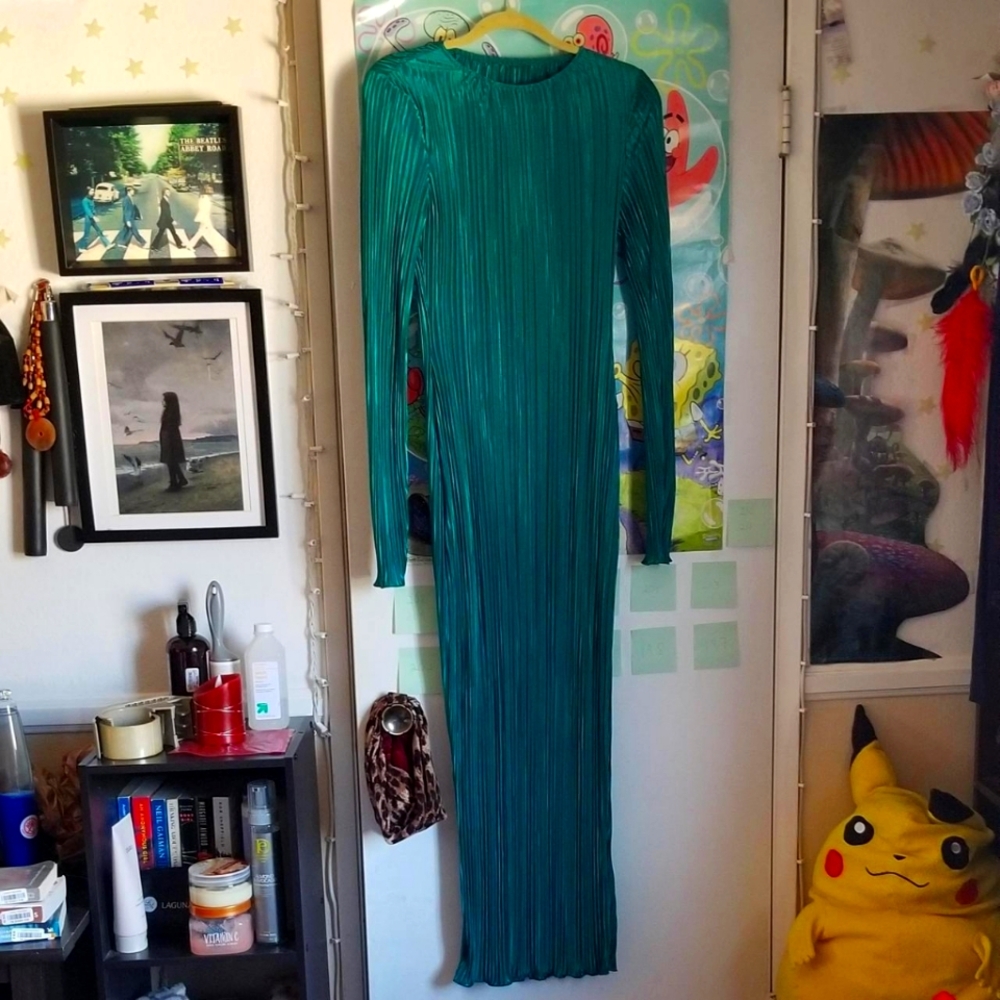 Teal Dress